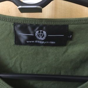 Khaki Long Sleeve Street